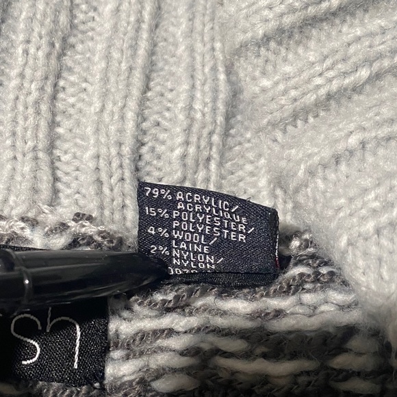 Kersh Geometric Print Long Cardigan Sweater M - Picture 6 of 7